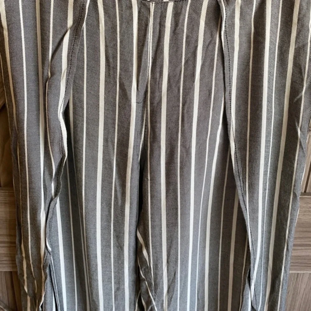 Free People loose front slit pants